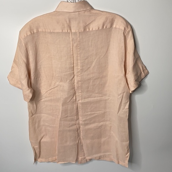 Oscar de la Renta Pink Vintage Button Up - Picture 2 of 9